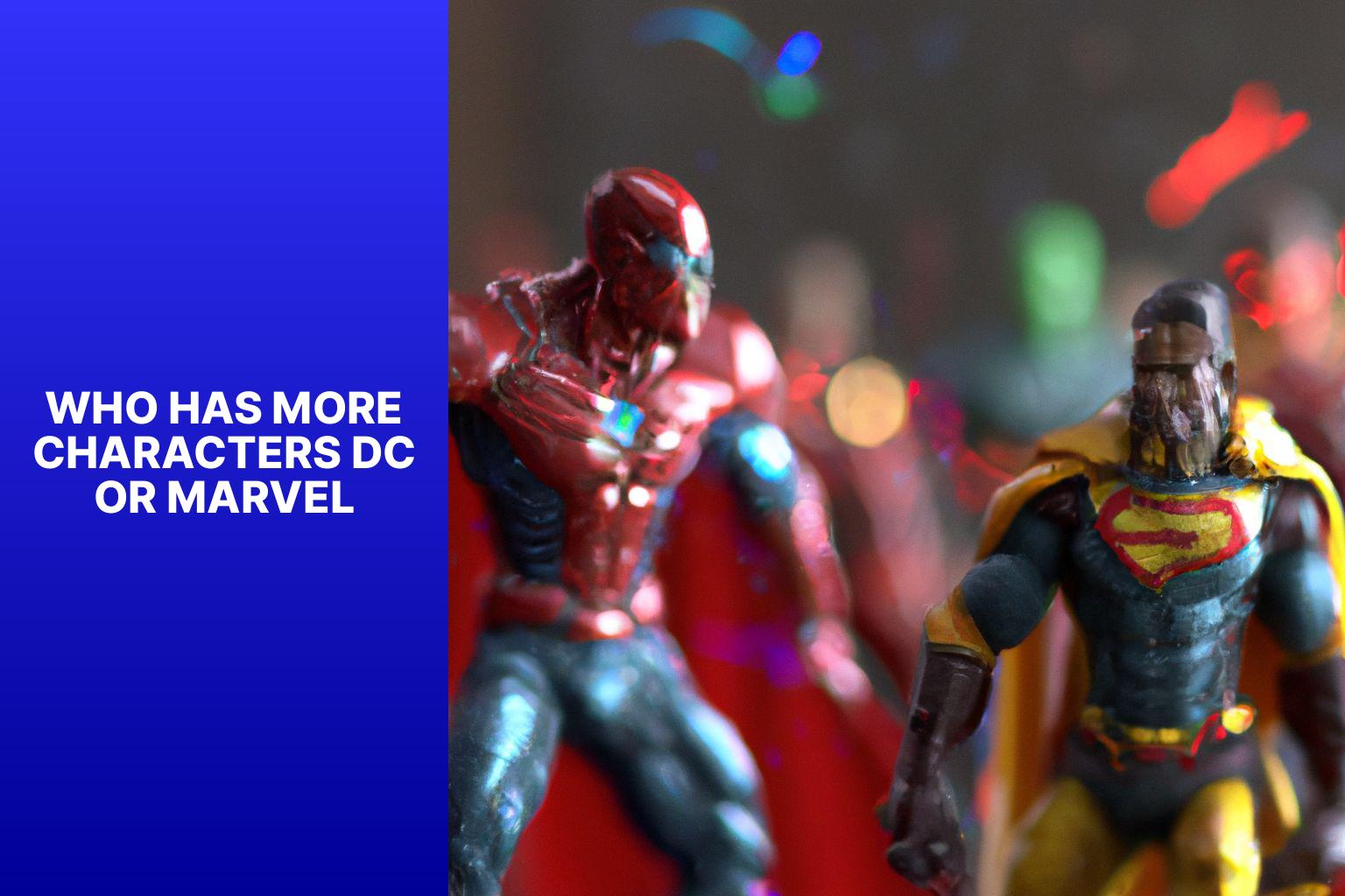 Who Has More Characters Dc Or Marvel - Marvel Nerds